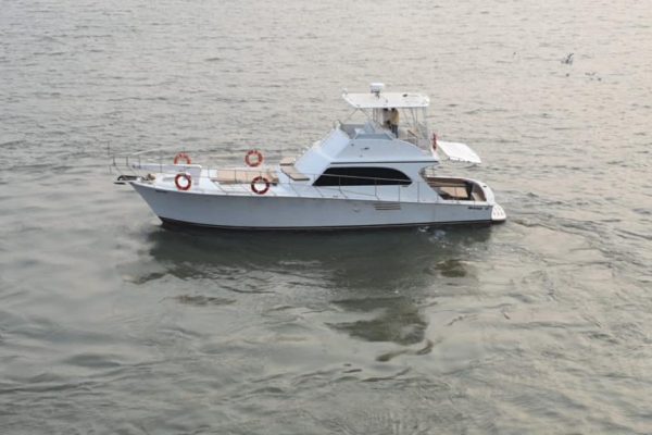 Viking 50 Motor Yacht on Charter in Mumbai at Gateway of India